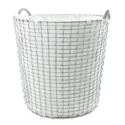 Tvättsäck till Korbokorg, vit 65 l