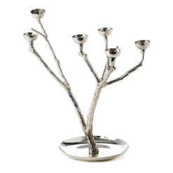 Twiggy ljusstake S 35 cm, Silver