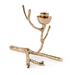 Twiggy ljusstake XS 14 cm, Guld