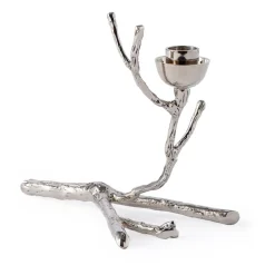 Twiggy ljusstake XS 14 cm, Silver