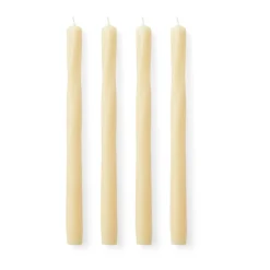 Twist ljus 30 cm 4-pack, Ivory