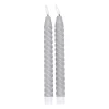 Twisted LED-ljus 25 cm 2-pack, Grå