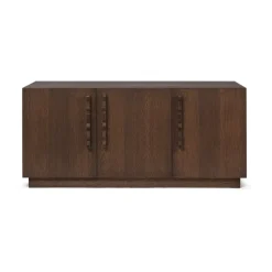 Unda sideboard 146x68x50 cm, Dark Stained Oak