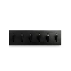 Utilitile wall hanger klädhängare, Lackad ek-black-large