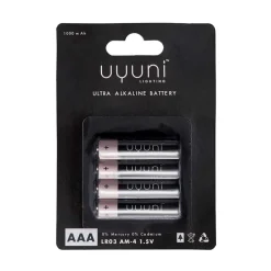 Uyuni Batteri 4-pack, AAA