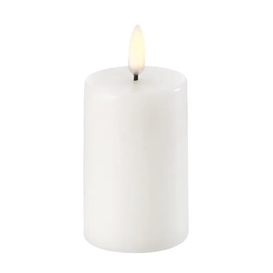 Uyuni LED Blockljus vit Ø5 cm, 7,5 cm
