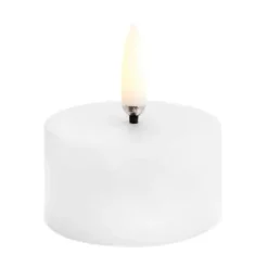 Uyuni LED Blockljus vit Ø5 cm, 2,8 cm