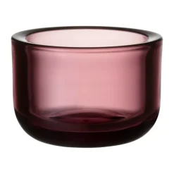 Valkea ljuslykta glas 60 mm, Ljung