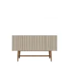 Vass 60 180 sideboard, dark sand, dark smoked oak p6 stativ