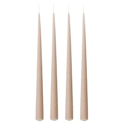 Velvet ljus 4-pack, Grå
