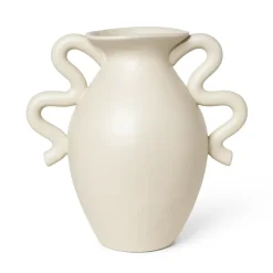 Verso vas 27 cm, Cream