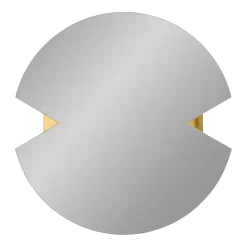 Verto spegel Ø70 cm, Svart
