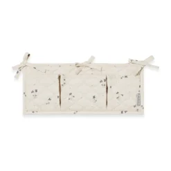 Viola Satin quiltad sängficka, 18x43 cm