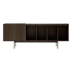 Vipp Cabinet Chimney sideboard 176,8x38x68 cm, Dark oak