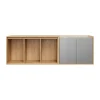 Vipp Cabinet H5 sideboard, Light oak-marble, doors