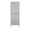 Vipp Cabinet H4 skåp med ben, Light oak, doors
