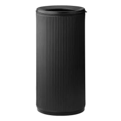 Vipp18 papperskorg med kant 22 l, Black