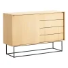 Virka sideboard high 120x40x82 cm, Ek