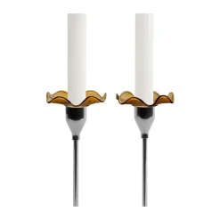 Viva ljusmanschett 2-pack, Amber