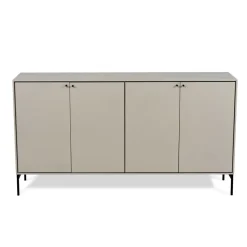 Volt sideboard 80x148 cm, Beige-svart