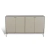 Volt sideboard 80x148 cm, Beige-rostfritt stål