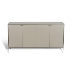 Volt sideboard 80x148 cm, Beige-rostfritt stål