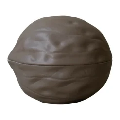 Walnut skål med lock, Dust