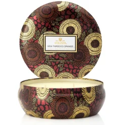 3-wick in a tin ljus 40 timmar, Goji & Tarocco Orange