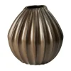 Wide vas L 30 cm, Brown