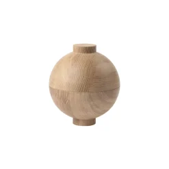 Wooden Sphere skål XL Ø16x18 cm, Ek