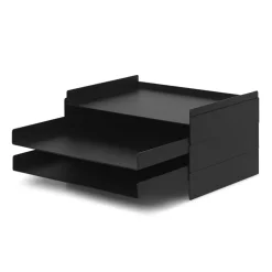 2x2 Organiser dokumentförvaring, Svart